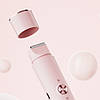 Акумуляторний епілятор для тіла, 300мАч, Рожевий / Тример жіночий / Бездротовий епілятор для ніг, фото 2