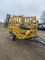 Культиватор причепний суцільного обробітку КПС-6 Гермес, 4 ряда, ширина 6 м, з двохвитковими стійками