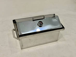 Коптильня для гарячого копчення з нержавіючої сталі 2 мм (45х25х27см.) + градусник