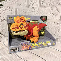 Інтерактивний робот динозавр зі світлом і звуком іграшка з рухомими частинами для дітей подарунок хлопчику