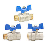 Крани кульові для води