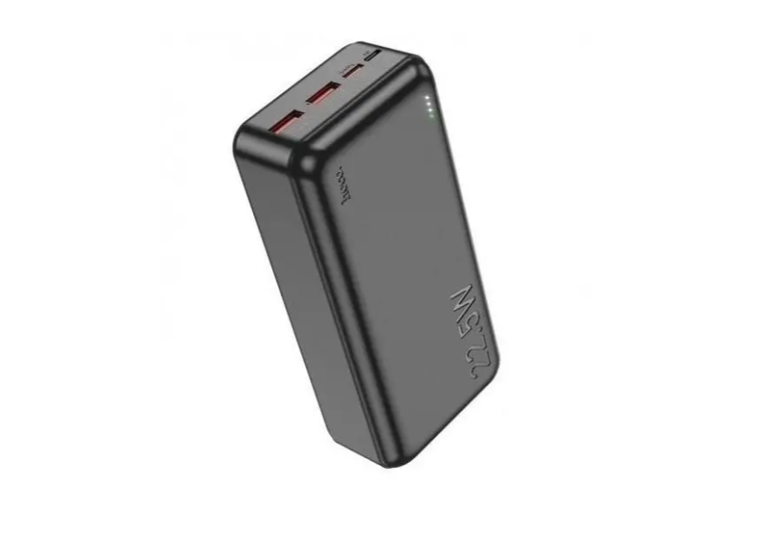 ​​ Повербанк Hoco J101А PowerBank 20000 mAh портативний акумулятор зарядний пристрій Чорний