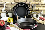 Сковорода жаровня чавунна Ø24 см Brizoll, фото 10