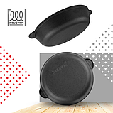 Сковорода жаровня чавунна Ø24 см Brizoll, фото 7