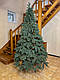 Штучна ялинка Кедр 1.5 м. Ялинка лита, як справжня. Ялина розбірна. Українське виробництво, фото 8