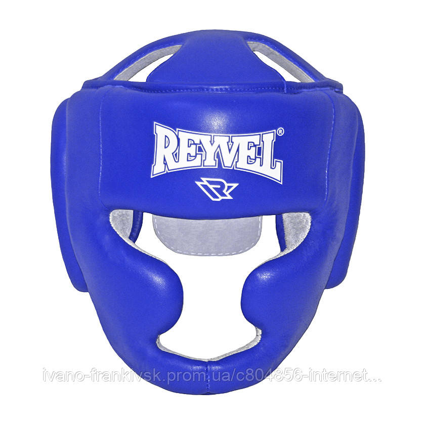 Шолом тренувальний (М синій) REYVEL Шкіра, фото 1