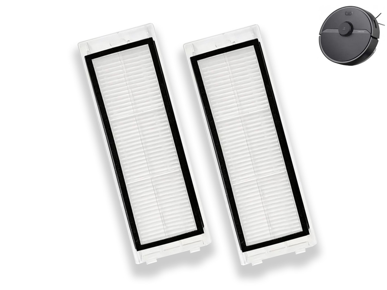 Комплект HEPA-фільтрів (2 шт.) для Roborock S6 Pure, фото 1