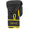 Боксерські рукавиці PowerPlay 3021 Ukraine Чорно жовті 8 унцій, фото 7