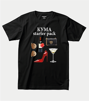 Футболка з авторським дизайном “КУМА starter pack”