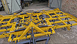 Культиватор причепний суцільного обробітку КПС-5 Гермес, 4 ряда, ширина 5 м, з двохвитковими стійками, фото 2