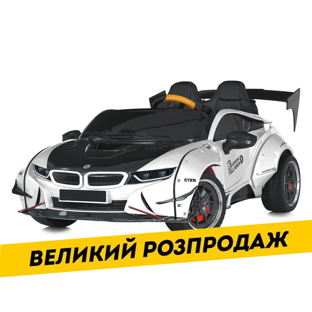 Електромобіль дитячий BMW (пульт керування, 2 мотори 150W, акумулятор 24V10AH, МР3, USB) M 5820EBLR-1(24V)
