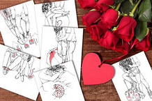 Листівки до Дня Святого Валентина