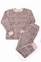 Тепла піжама для дітей махра тм Авекс розмір 122см