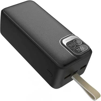 Power Bank King Power KPG-401 40000mah 22.5W QC3.0 LED 2 in 1 black EU, фото 2