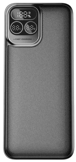 Power Bank King Power KPG-501 50000mah 22.5W QC3.0 LED 2 in 1 black EU