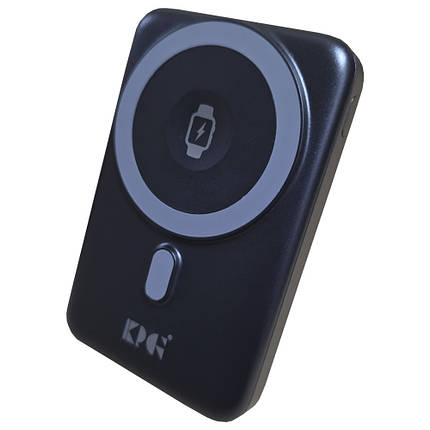 Power Bank King Power WPG-106 10000mah 22.5W QC3.0 Magnetic black EU, фото 1