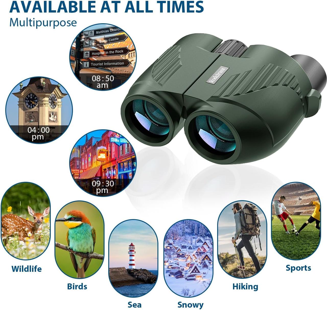 20×25 HD Pocket Binocular — компактний професійний бінокль, фото 1