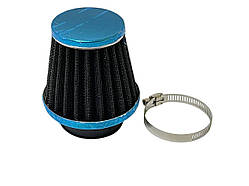 Фільтр нульового опору прямий (на трубу d42–44 мм, висота 85 мм, d73 мм) (нульовик)