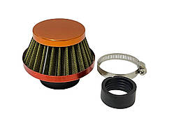 Фільтр нульового опору прямий d28–32 мм (з перехідником) d34–40 мм (без) (нульовик)