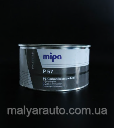 Шпатлівка МІРА Р57 карбон 1л, фото 1