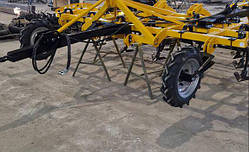 Культиватор причепний суцільного обробітку КПС-4 Гермес, 3 ряда, ширина 4 м, з двохвитковими стійками