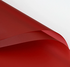 Калька листова 013 матова червона (20 аркушів)