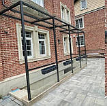 Сучасний навіс над входом у підвал, фото 2