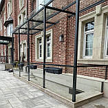 Сучасний навіс над входом у підвал, фото 3