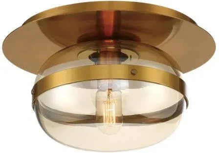 Стельовий плафон Quintiesse Nottingham 1 джерело світла Elstead Elsqnnottinghamfsab, фото 1