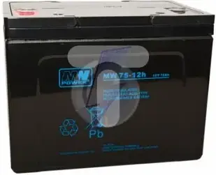 Акумулятор AGM AGM 12V 75Ah 260x170x205мм MW 75-12h