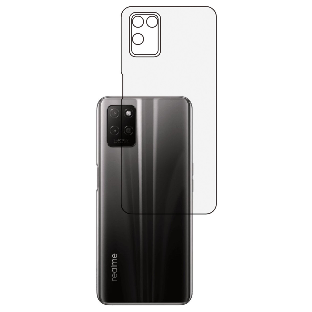 Плівка на задню панель Mietubl HD для Realme V11s 5G, фото 1