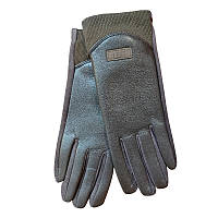 Рукавички жіночі сенсорні one size коричневий