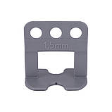 Кліпси СВП для викладання плитки 1.5 мм (плитка t≤ 14 мм) 200 шт. Yato YT-36937, фото 3