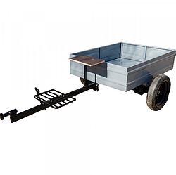 Причіп невідкидний 1000 × 1250 на колесах автомобіля Жигулі (знімні вузли коліс)