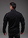 Брендова чоловіча тактична сорочка чорна зручна якісна новинка 100% бавовна Black Tactical - фото 5 - id-p2787140036