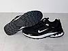 Чоловічі термо кросівки чорні з білим 44р, фото 6