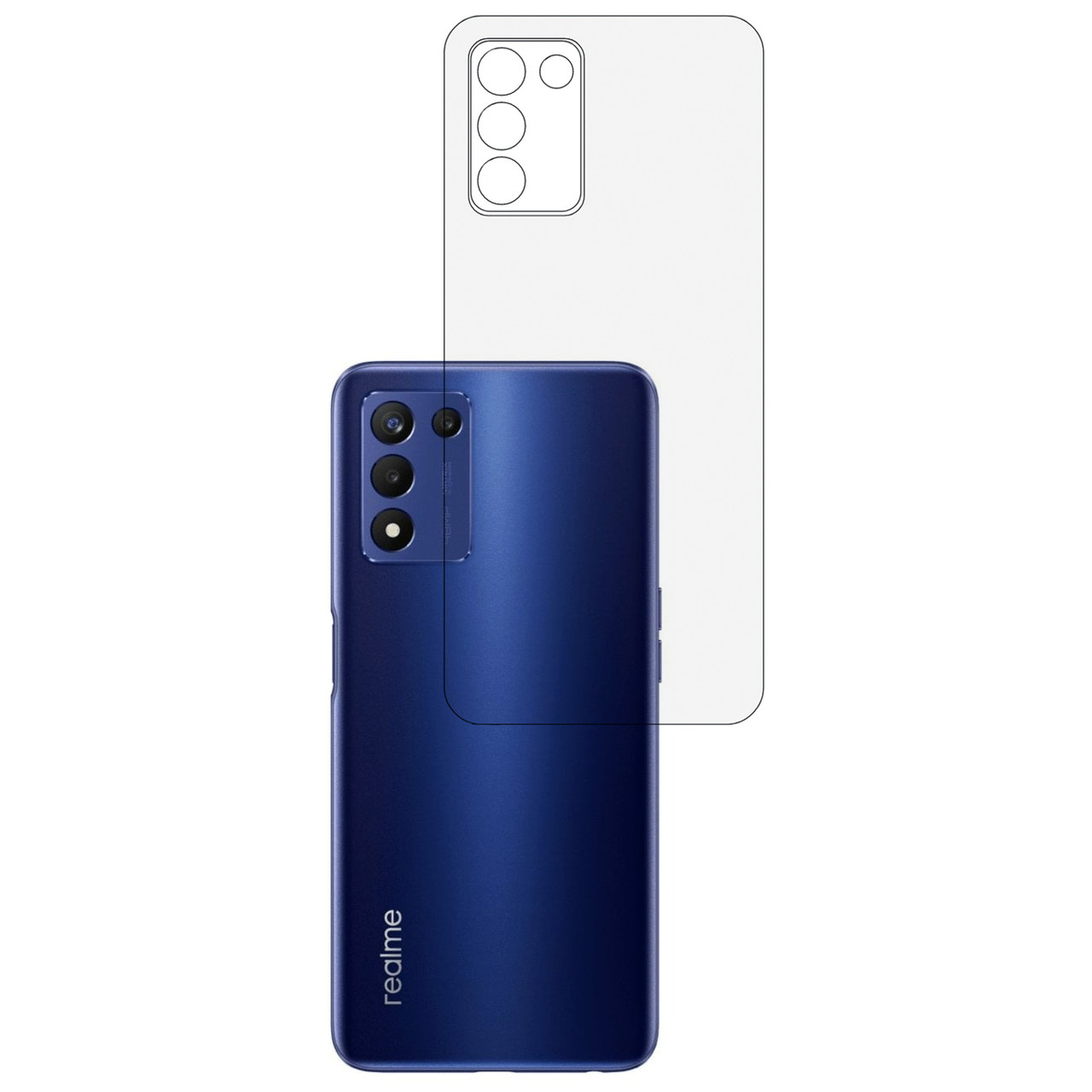 Плівка на задню панель Mietubl HD для Realme Q3t, фото 1