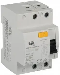 Вимикач диференційний Ideal 2P Krd10-2/40/100-B 38534