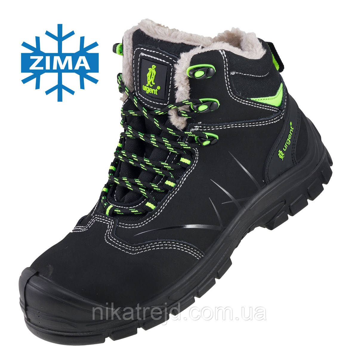 Черевики URGENT 138 S1 утеплені, з мет.підноском