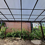 Односкатний навіс для автомобіля, фото 3