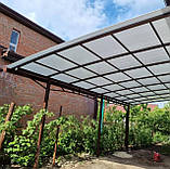 Односкатний навіс для автомобіля, фото 4