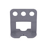 Кліпси СВП для викладання плитки до шва 1.5 мм (плитка t≤ 14 мм) 500 шт. Yato YT-36938, фото 3