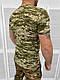 Брендова тактична футболка камуфляжна піксель ЗСУ унісекс зі 100% бавовни нова для військових ON-021 - фото 3 - id-p2787460274