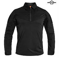 Брендова чоловіча бойцева сорочка Pentagon Пентагон Combat Shirt Ranger чорна нова зручна якісна