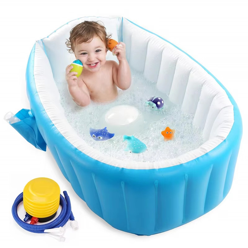 Дитяча надувна ванна Inflatable Baby Bath 98x64см, фото 1