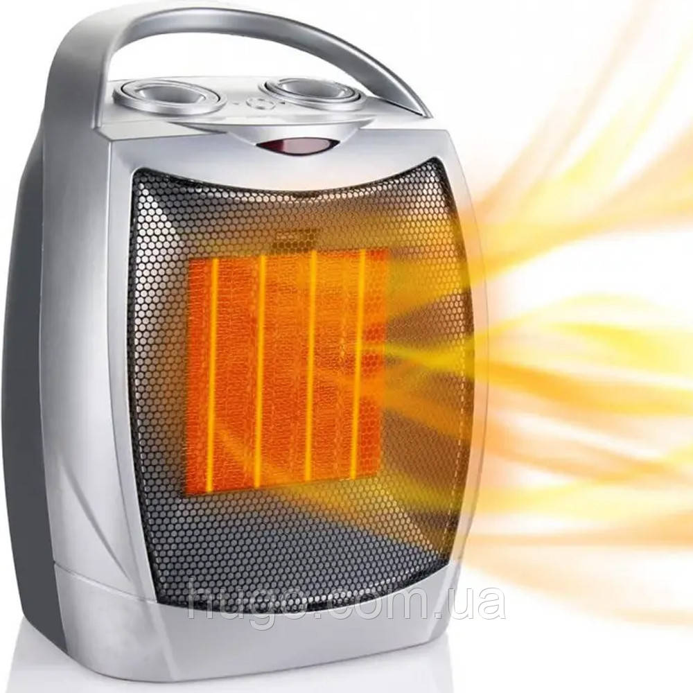 Керамічний електрообігрівач Crownberg CB 7749, 1500 Вт / Тепловентилятор / Дуйка / Електрообігрівач, фото 1