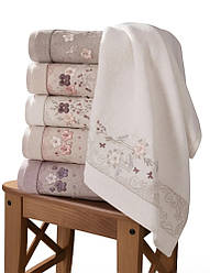 Набір рушників Pupilla Matilda 70х140 см, 6 шт. / Махрові рушники з Туреччини / Рушники преміум якості