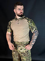 Брендова чоловіча тактична сорочка ESDY з коротким рукавом мультиком зручна новинка