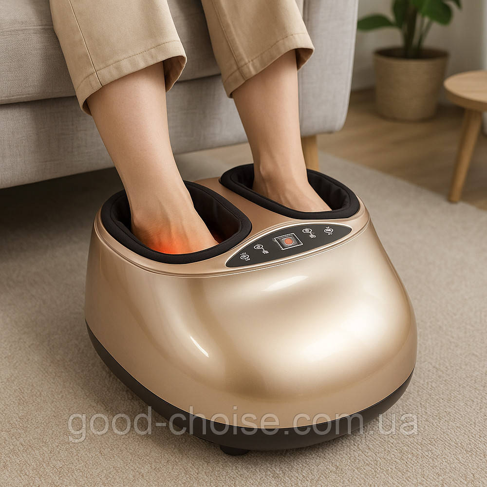 Інфрачервоний масажер для ніг TS-5543, 50Вт / Електричний вібромасажер для ніг, фото 1