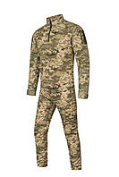 Брендовий чоловічий тактичний костюм Н3 піксель новий стильний для спорту та відпочинку з поліестеру з камуфляжем